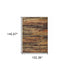 2' X 8' Gold And Slate Abstract Runner Rug